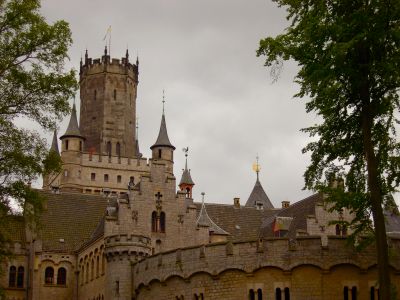 Ansicht des Schlosses